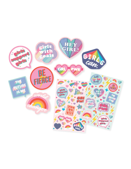 Autocollants Girl Pwr - Ooly