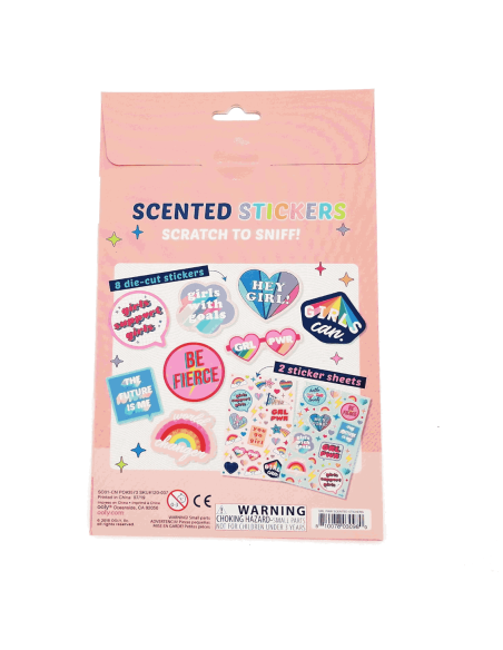 Autocollants Girl Pwr - Ooly