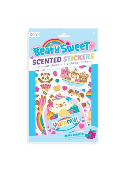 Autocollants parfumés Beary sweet - Ooly
