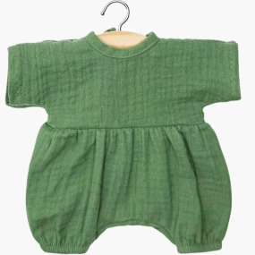 Barboteuse Noa "vert ortie" - Minikane