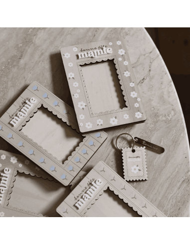 Cadre photo magnétique Bonne fête mamie - Les Mignonneries