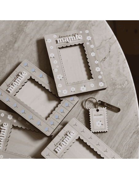 Cadre photo magnétique Bonne fête mamie - Les Mignonneries