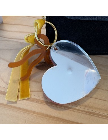 Porte-clés Adèle coeur Bichette - Les Mignonneries