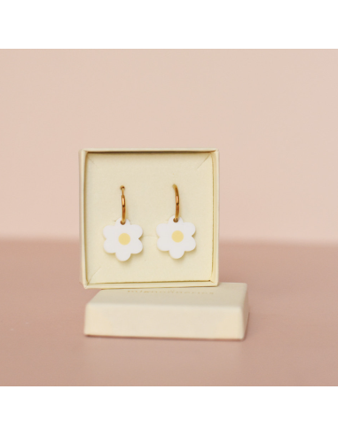 Boucles d'oreilles Pâquerettes - Les Mignonneries