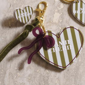 Porte-clés Adèle coeur Mamie chérie - Les Mignonneries 2