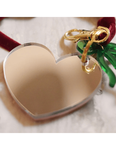 Porte-clés Adèle coeur Diva - Les Mignonneries