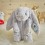 Peluche lapin bashful gris (M) -  Jellycat