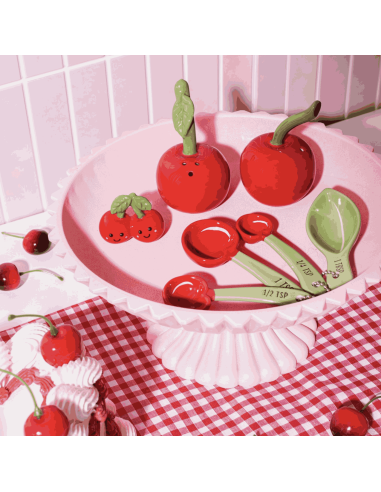 Mini grigri cerise - Sass & Belle