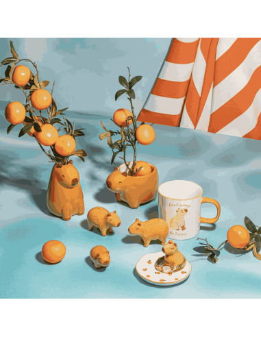 Mini grigri capybara - Sass & Belle