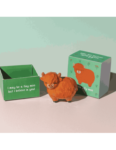 Mini grigri vache des Highlands - Sass & Belle