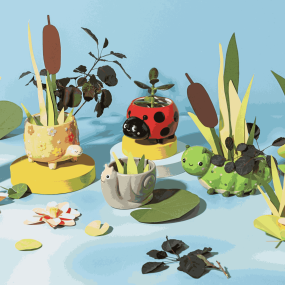 Mini pot pour plante Coccinelle - Sass & Belle 2