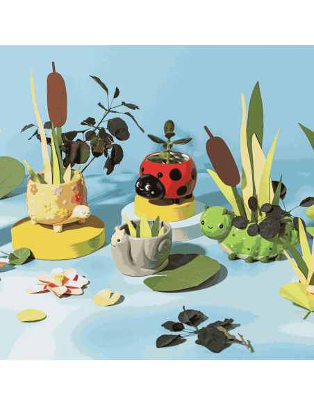 Mini pot pour plante Vache - Sass & Belle