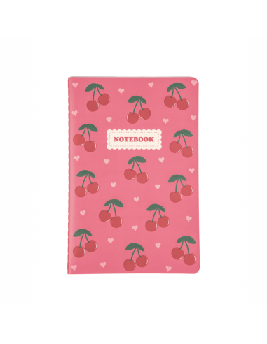 Cahier A5 Cerises - Sass & Belle