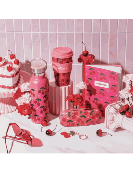 Cahier A5 Cerises - Sass & Belle