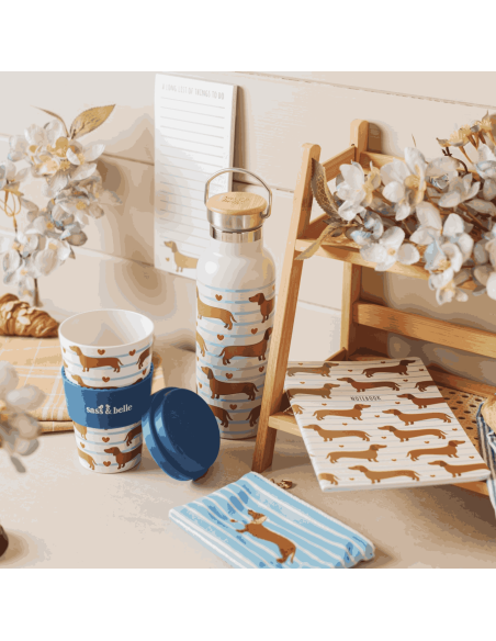 Cahier A5 Teckel - Sass & Belle