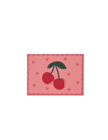 Miroir rectangulaire cerise - Sass & Belle