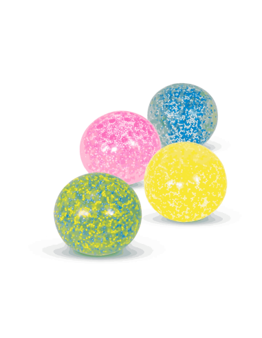 Squishy balle anti-stress Neon 10 cm - Tobar