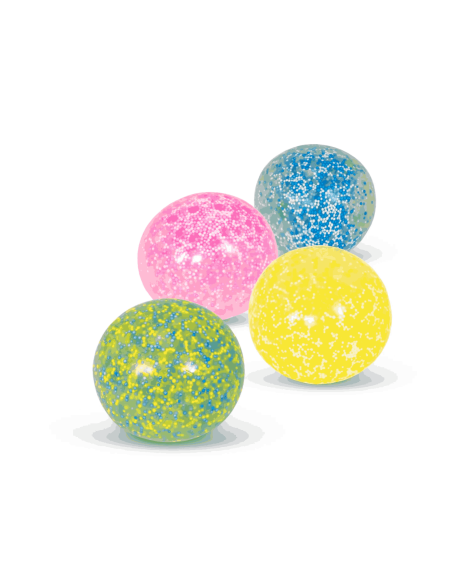 Squishy balle anti-stress Neon 10 cm - Tobar