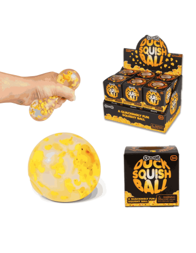 Squishy balle anti-stress Canard - One for Fun