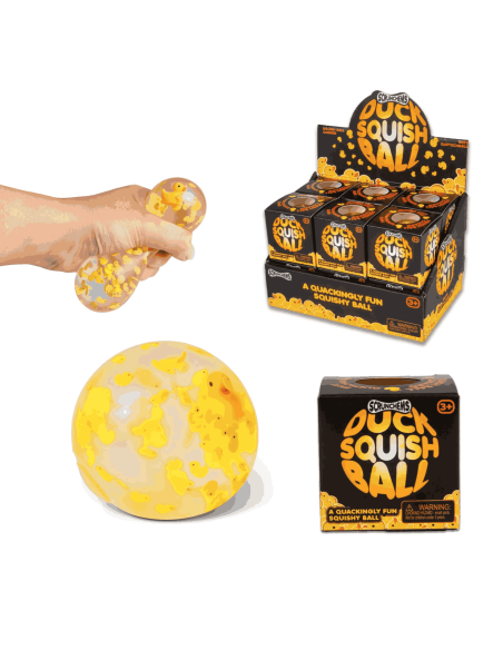 Squishy balle anti-stress Canard - One for Fun