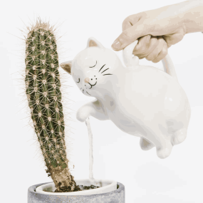 Arrosoir chat blanc - Sass & Belle 2