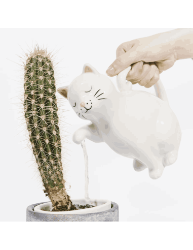 Arrosoir chat blanc - Sass & Belle