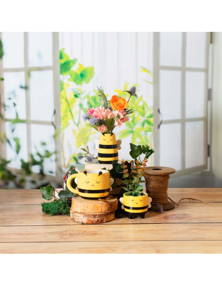 Vase céramique Abeille - Sass & Belle