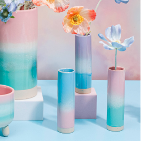 Vase pastel (à l'unité) - Sass & Belle 2