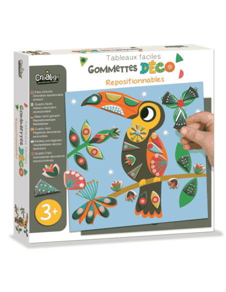 Gommettes repositionnables Dans mon arbre - Crea Lign'