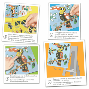 Gommettes repositionnables Dans mon arbre - Crea Lign' 2