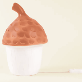 Lampe Veilleuse Gland rouge brique - Egmont Toys