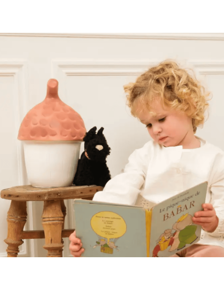 Lampe Veilleuse Gland rouge brique - Egmont Toys