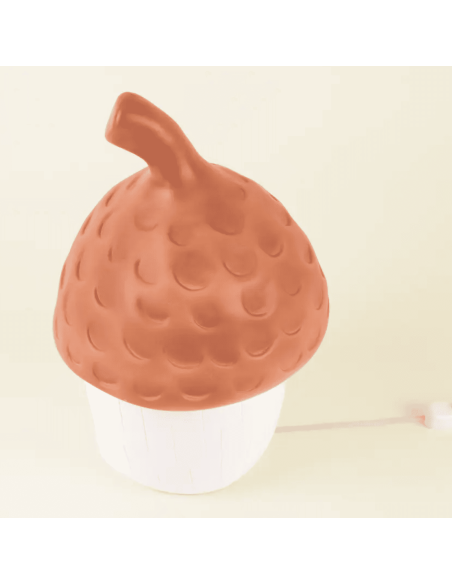 Lampe Veilleuse Gland rouge brique - Egmont Toys