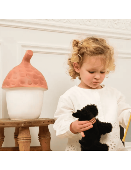 Lampe Veilleuse Gland rouge brique - Egmont Toys