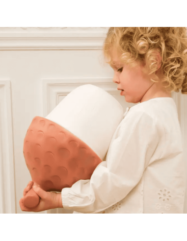 Lampe Veilleuse Gland rouge brique - Egmont Toys