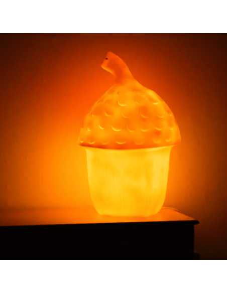 Lampe Veilleuse Gland rouge brique - Egmont Toys