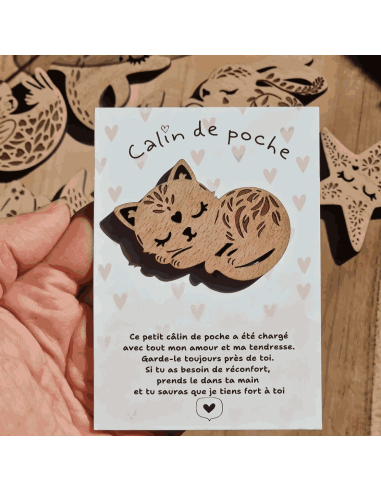 Câlin de poche Chat - Lilladrey