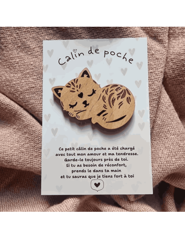 Câlin de poche Chat - Lilladrey