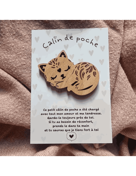 Câlin de poche Chat - Lilladrey