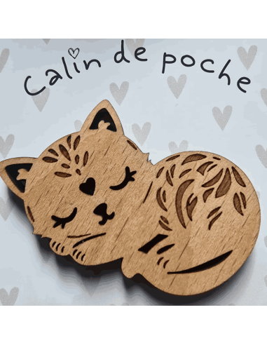 Câlin de poche Chat - Lilladrey