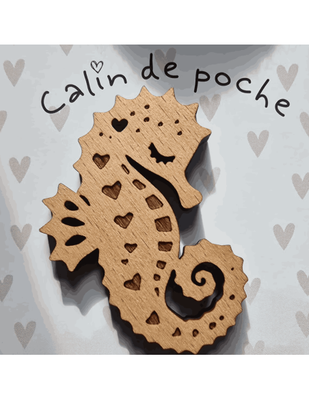 Câlin de poche Hippocampe - Lilladrey
