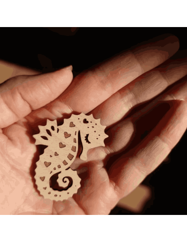 Câlin de poche Hippocampe - Lilladrey