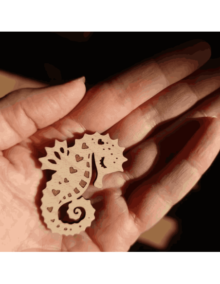 Câlin de poche Hippocampe - Lilladrey