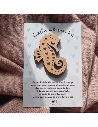 Câlin de poche Hippocampe - Lilladrey