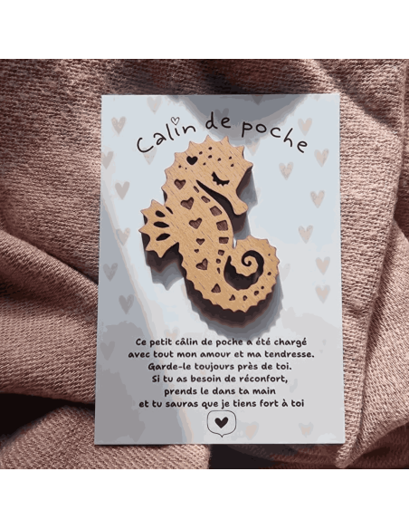 Câlin de poche Hippocampe - Lilladrey