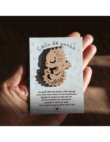 Câlin de poche Dragon - Lilladrey