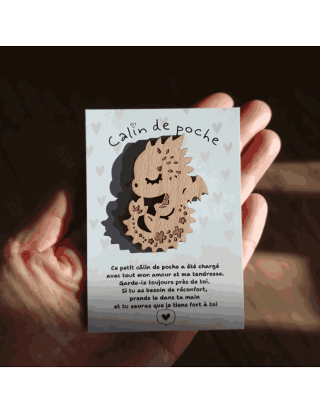 Câlin de poche Dragon - Lilladrey