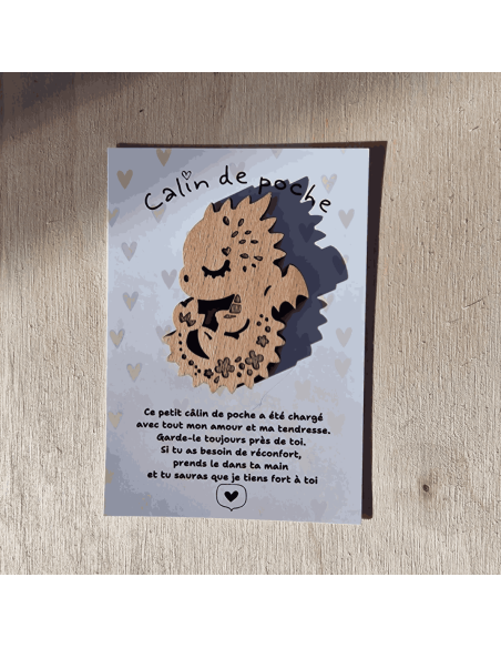 Câlin de poche Dragon - Lilladrey