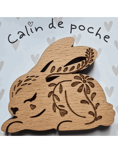 Câlin de poche Lapin - Lilladrey