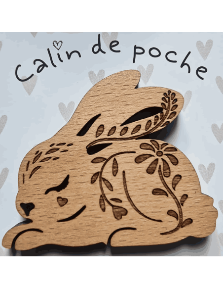 Câlin de poche Lapin - Lilladrey